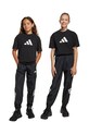 adidas gyerek melegítőnadrág nyomtatásos fekete JJ4780