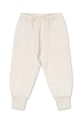 Konges Sløjd spodnie dresowe bawełniane dziecięce LOUPY LOU SWEAT PANTS GOTS KS102707 szary SS25