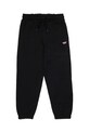 Детские хлопковые штаны Diesel PGINND TROUSERS хлопок чёрный J02235