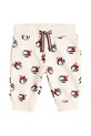 Tommy Hilfiger spodnie dresowe niemowlęce wzorzyste beżowy KN0KN02027.PPYA