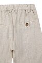Otroške hlače s primesjo lanu Donsje Dado Trousers 4079500.98.128 bež