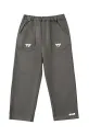 Otroške bombažne hlače Donsje Kassim Trousers Koala 4096302.68.92 siva SS25