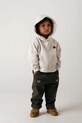 Donsje spodnie bawełniane dziecięce Kassim Trousers Koala bawełna szary 4096302.98.128