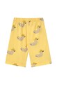 Βρεφικό βαμβακερό παντελόνι Tinycottons DUCKS BABY PANT SS25.014 κίτρινο SS25