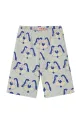 Tinycottons spodnie niemowlęce DOGS BABY PANT z elastanem szary SS25.468