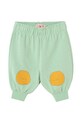 Otroška bombažna trenirka Tinycottons SUN TALES GRAPHIC BABY SWEATPANT SS25.106 zelena SS25