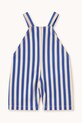 Dětské lacláče Tinycottons STRIPED DUNGAREE SS25.228 modrá SS25