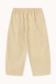 CHLAPEC Dětské bavlněné kalhoty Tinycottons ARTSY TREE PANT SS25.204 béžová