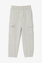 Lacoste spodnie dresowe dziecięce XJ7345 szary SS25