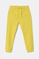 Дитячі спортивні штани United Colors of Benetton бавовна зелений 3J70GF010.P.Season.PPYA