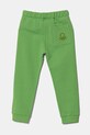 United Colors of Benetton spodnie dresowe dziecięce 3J70GF010.P.Season.PPYA zielony SS25