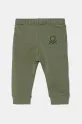 United Colors of Benetton spodnie dresowe dziecięce 3J70GF010.P.Season.PPYA zielony SS25