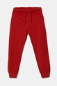 United Colors of Benetton pantaloni de trening din bumbac pentru copii bumbac rosu 3J68CF058.G.Season.PPYA