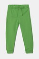 United Colors of Benetton pantaloni de trening din bumbac pentru copii bumbac verde 3J68CF058.G.Season.PPYA