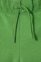 Băieți United Colors of Benetton pantaloni de trening din bumbac pentru copii 3J68CF058.G.Season.PPYA verde