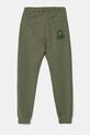 United Colors of Benetton pantaloni de trening din bumbac pentru copii 3J68CF058.G.Reproposed verde SS25