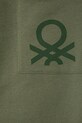 Băieți United Colors of Benetton pantaloni de trening din bumbac pentru copii 3J68CF058.G.Reproposed verde