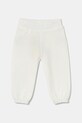 United Colors of Benetton pantaloni de trening din bumbac pentru bebeluși 3J70AF029.W.Seasonal bej SS25