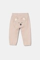 Хлопковые штаны для младенцев United Colors of Benetton хлопок розовый 3J70AF029.W.Seasonal