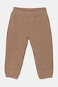 United Colors of Benetton spodnie dresowe bawełniane niemowlęce bawełna brązowy 3J70AF029.W.Seasonal