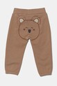 Хлопковые штаны для младенцев United Colors of Benetton 3J70AF029.W.Seasonal коричневый SS25
