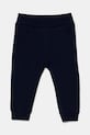 United Colors of Benetton pantaloni de trening din bumbac pentru bebeluși bumbac bleumarin 3J70AF01R.W.Reproposed