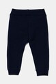 United Colors of Benetton pantaloni tuta in cotone neonati 3J70AF01R.W.Reproposed blu navy SS25