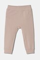 United Colors of Benetton spodnie dresowe dziecięce bawełna beżowy 3J70AF01R.W.Season.PPYA