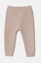 United Colors of Benetton spodnie dresowe dziecięce 3J70AF01R.W.Season.PPYA beżowy SS25