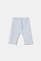 United Colors of Benetton spodnie dresowe dziecięce bawełna niebieski 3LAXAF024.W.Seasonal