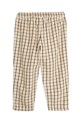 Deklice Otroške hlače Mini Rodini Gingham 2523016113 bež