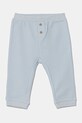 United Colors of Benetton spodnie bawełniane niemowlęce bawełna niebieski 3X3MAF027.W.Seasonal