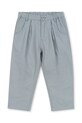 Konges Sløjd spodnie bawełniane dziecięce CELEBRATION FRANKIE PANTS GOTS KS103563 niebieski SS25