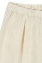 Chłopiec Konges Sløjd spodnie lniane dziecięce CELEBRATION FRANZEN PANTS KS103574 beżowy