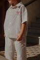 Konges Sløjd spodnie bawełniane dziecięce RHW X KS DUO PANTS GOTS KS103595