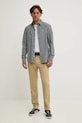 Tommy Jeans pantaloni DM0DM20282 bej AW25