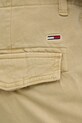 Хлопковые брюки Tommy Jeans зелёный DM0DM20293