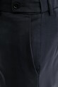 MSGM pantaloni de bumbac bleumarin 3840MP15.257127