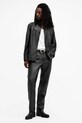 Шкіряні штани AllSaints LYNCH прямий чорний M033TB