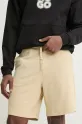 Bavlnené šortky HUGO Dayono bavlna béžová 50530696