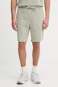 HUGO teplákové šortky pánske bavlnené Dayono zelená 50530696