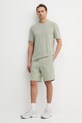 HUGO teplákové šortky pánske bavlnené Dayono 50530696 zelená SS26