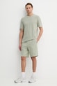 HUGO teplákové šortky pánske bavlnené Dayono 50530696 zelená SS26