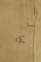 Бавовняні спортивні штани Calvin Klein Jeans зелений J30J326749