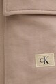 Бавовняні спортивні штани Calvin Klein Jeans J30J326762 бежевий