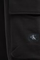 Calvin Klein Jeans pantaloni de trening din bumbac negru J30J326762