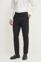 Calvin Klein pantaloni de lana potrivit negru K10K114347