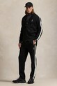 Παντελόνι φόρμας Polo Ralph Lauren πλεκτό ύφασμα μαύρο 710953167