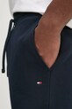 Tommy Hilfiger pantaloni scurti din bumbac bleumarin MW0MW37240