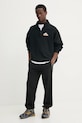 adidas Originals pantaloni de trening din bumbac Essential JC9575 negru SS25